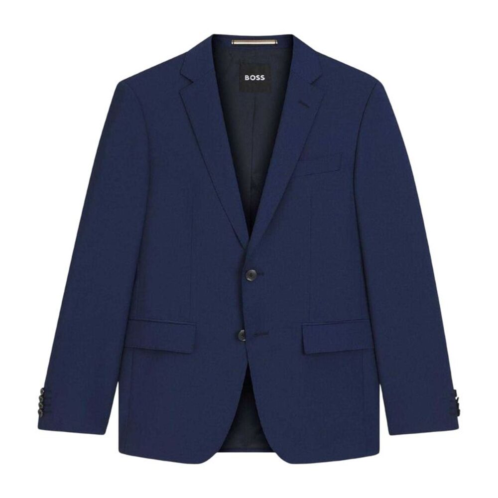 Boss Mens H-Huge Slim Suit Jacket / Blue